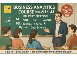 Master In Business Analyst Course in Delhi, 110057 - "New Year Offer 2026" Free Python, Free Tableau and "Data Science Course"